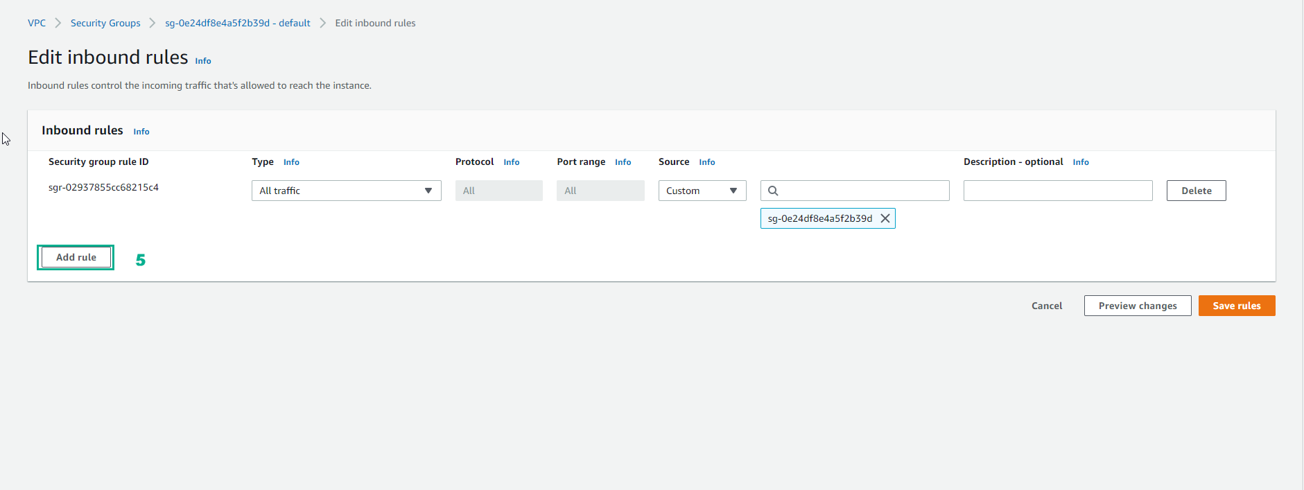 Authorize access to the cluster