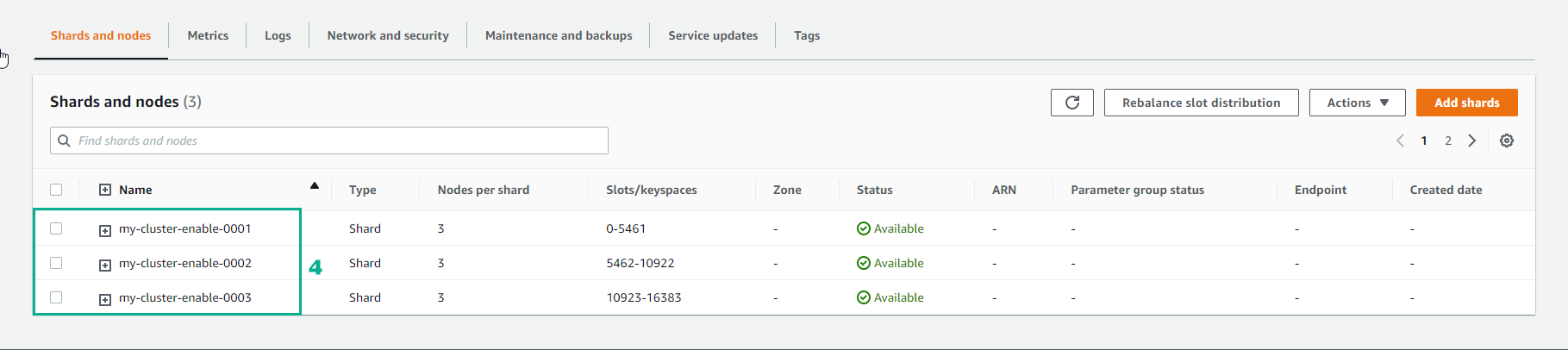Connect to the cluster’s node