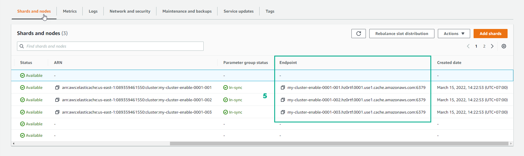 Connect to the cluster’s node